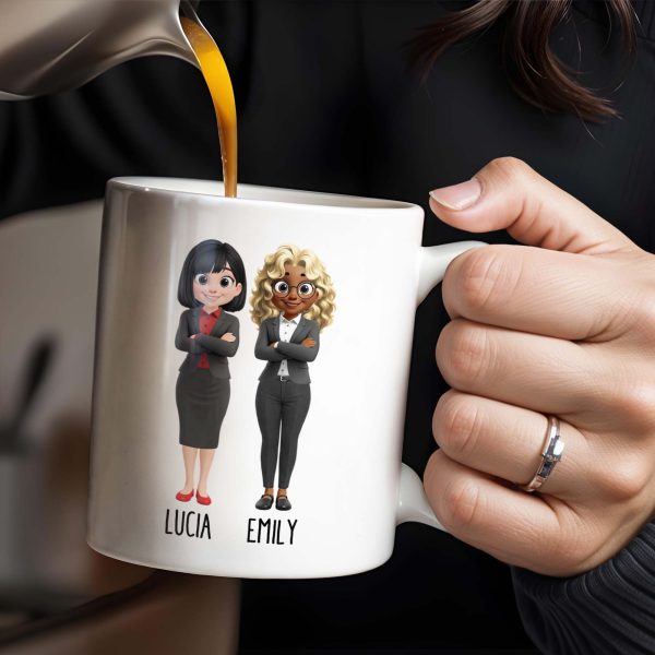 Thanks For Being My Coworker, Fun Coworker Appreciation - Personalized Custom Coffee Mug - COL126_MG Thanks For Being My Coworker, Fun Coworker Appreciation - Personalized Custom Coffee Mug - COL126_MG