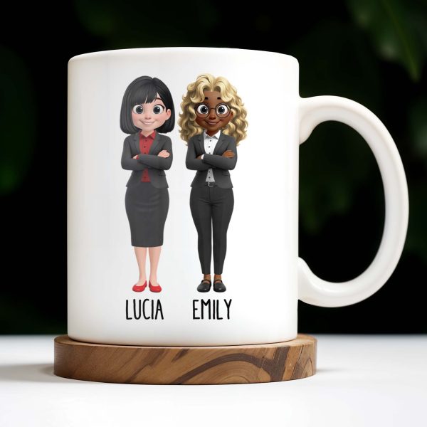 Thanks For Being My Coworker, Fun Coworker Appreciation - Personalized Custom Coffee Mug - COL126_MG Thanks For Being My Coworker, Fun Coworker Appreciation - Personalized Custom Coffee Mug - COL126_MG