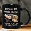 Thanks For Belly Rubs - Personalized Mug Thanks For Belly Rubs - Personalized Mug
