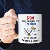 Thanks For Entering Me In The Race, Father's Day White Mug Thanks For Entering Me In The Race, Father's Day White Mug