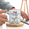 Thanks For Entering Me In The Race, Father's Day White Mug Thanks For Entering Me In The Race, Father's Day White Mug