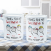 Thanks For Not Swallowing Us - Personalized Mug Thanks For Not Swallowing Us - Personalized Mug