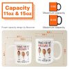 Thanks For Not Swallowing Us - Personalized Photo Mug
