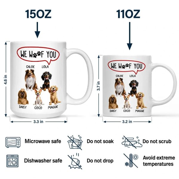 Thanks For Picking Up My Poop - 3D Inflated Effect Printed, Personalized Mug