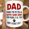 Thanks For Picking Up My Poop - 3D Inflated Effect Printed, Personalized Mug