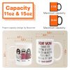 Thanks For Putting Up With A Bratty Child - Personalized Mug - BirthdayGift For Mothers