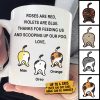 Thanks For Scooping Up Our Poo - Funny Personalized Cat Mug Thanks For Scooping Up Our Poo - Funny Personalized Cat Mug