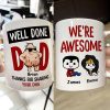 Thanks For Sharing Your DNA Mug - Gift For Dad - Personalized Ceramic Mug Thanks For Sharing Your DNA Mug - Gift For Dad - Personalized Ceramic Mug