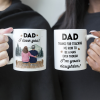 Thanks For Teaching Me How To Be A Man - Personalized Mug - Birthday Father's Day Gift For Dad, Step Dad - Gift From Daughters Thanks For Teaching Me How To Be A Man - Personalized Mug - Birthday Father's Day Gift For Dad, Step Dad - Gift From Daughters