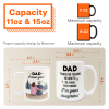 Thanks For Teaching Me How To Be A Man - Personalized Mug - Birthday Father's Day Gift For Dad, Step Dad - Gift From Daughters Thanks For Teaching Me How To Be A Man - Personalized Mug - Birthday Father's Day Gift For Dad, Step Dad - Gift From Daughters