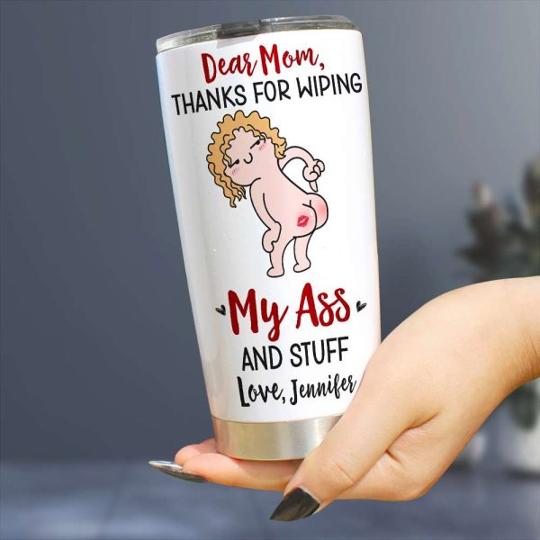 Thanks For Wiping, Dear Mom Mug, Personalized Coffee Mug, Funny Gift For Mother's Day Thanks For Wiping, Dear Mom Mug, Personalized Coffee Mug, Funny Gift For Mother's Day