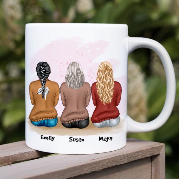 Thanks Mom, Gift For Mommy White Mug Thanks Mom, Gift For Mommy White Mug