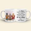Thanks Mom, Gift For Mommy White Mug Thanks Mom, Gift For Mommy White Mug