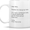 Thanks Mom If I Had A Different Mom I Would Punch Her Funny Coffee Mug, Gift for Mom from Daughter Son Kids Birthday Gift