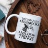 That's What I Do I Read Books Personalized Book Mug Gift For Book Lovers