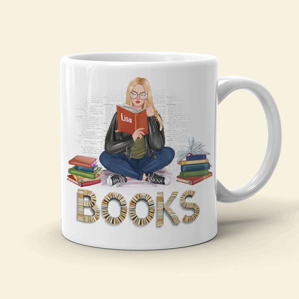 That's What I Do I Read Books Personalized Book Mug Gift For Book Lovers