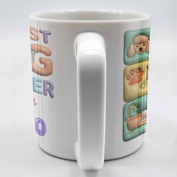 The Best Big Groomer Mug With Dog Icons - Personalized Custom Coffee Mug - JBS069_MG The Best Big Groomer Mug With Dog Icons - Personalized Custom Coffee Mug - JBS069_MG
