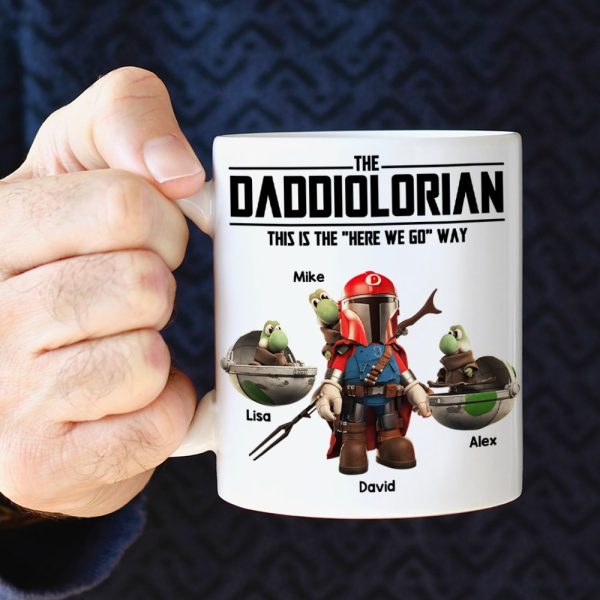 The Best Dad "Here We Go" Father's Day 03hthn260523 Personalized Mug