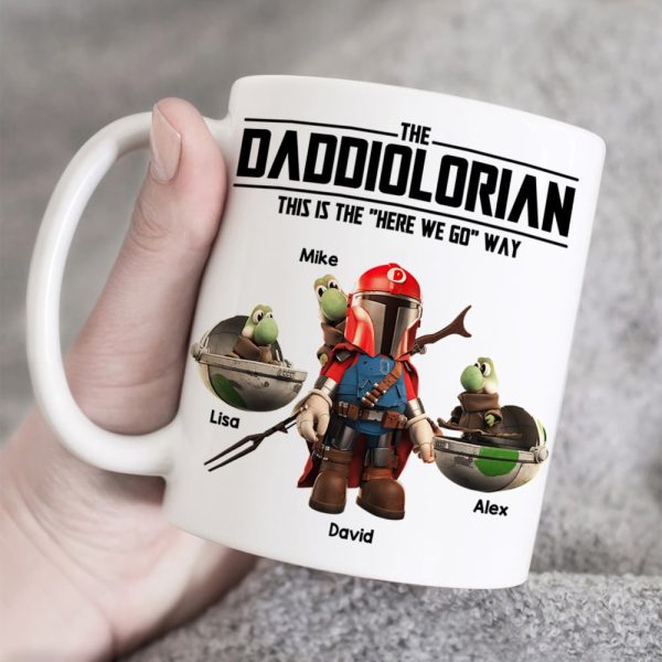 The Best Dad "Here We Go" Father's Day 03hthn260523 Personalized Mug
