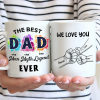 The Best Dad The Man The Myth - Personalized Mug The Best Dad The Man The Myth - Personalized Mug