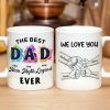 The Best Dad The Man The Myth - Personalized Mug The Best Dad The Man The Myth - Personalized Mug