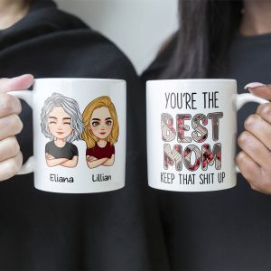 The Best Mom - Personalized Mug