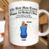 The Best Mom Times New Mom - Personalized Mug