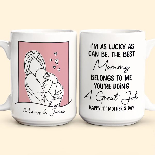 The Best Mommy Belongs To Me - Personalized Mug The Best Mommy Belongs To Me - Personalized Mug