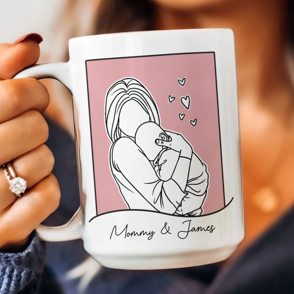 The Best Mommy Belongs To Me - Personalized Mug The Best Mommy Belongs To Me - Personalized Mug