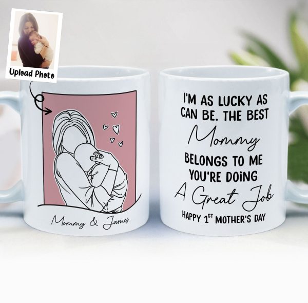 The Best Mommy Belongs To Me - Personalized Mug The Best Mommy Belongs To Me - Personalized Mug