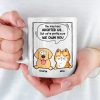 The Best Therapist Has Fur And Four Legs - Dog & Cat Personalized Custom Mug - Gift For Pet Owners, Pet Lovers The Best Therapist Has Fur And Four Legs - Dog & Cat Personalized Custom Mug - Gift For Pet Owners, Pet Lovers