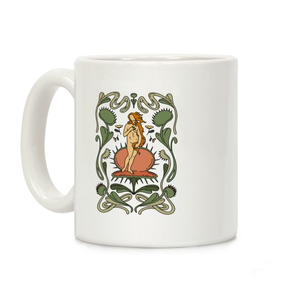 The Birth of Venus Fly Trap Coffee Mug The Birth of Venus Fly Trap Coffee Mug