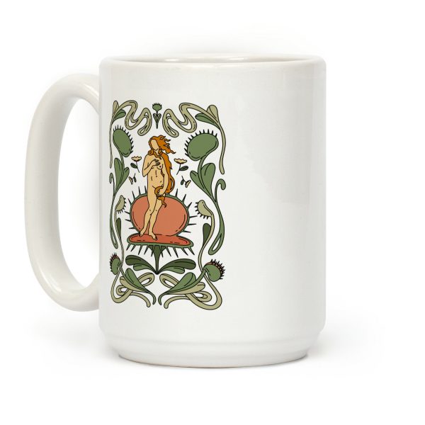 The Birth of Venus Fly Trap Coffee Mug The Birth of Venus Fly Trap Coffee Mug