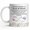 The Bond Between An Aunt And Niece, Unbreakable Relationship, Love And Friendship - Personalized Custom Coffee Mug - NCE022_MG The Bond Between An Aunt And Niece, Unbreakable Relationship, Love And Friendship - Personalized Custom Coffee Mug - NCE022_MG