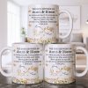 The Bond Between an Aunt & Niece, Butterflies and Flowers - Personalized Custom Coffee Mug - NCE039_MG The Bond Between an Aunt & Niece, Butterflies and Flowers - Personalized Custom Coffee Mug - NCE039_MG