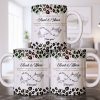 The Bond Between An Aunt & Niece, Leopard Print And Hearts - Personalized Custom Coffee Mug - NCE014_MG The Bond Between An Aunt & Niece, Leopard Print And Hearts - Personalized Custom Coffee Mug - NCE014_MG