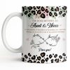 The Bond Between An Aunt & Niece, Leopard Print And Hearts - Personalized Custom Coffee Mug - NCE014_MG The Bond Between An Aunt & Niece, Leopard Print And Hearts - Personalized Custom Coffee Mug - NCE014_MG