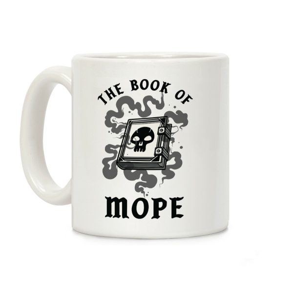 The Book Of Mope Black Magic Coffee Mug The Book Of Mope Black Magic Coffee Mug