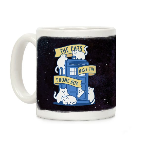 The Cats Have the Phone Box! Coffee Mug The Cats Have the Phone Box! Coffee Mug