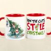 The Cats Stole Christmas- Personalized Accent Mug -Gift For Cat Lover- Christmas Gift- CC-AM11OZ-03htqn191023 The Cats Stole Christmas- Personalized Accent Mug -Gift For Cat Lover- Christmas Gift- CC-AM11OZ-03htqn191023