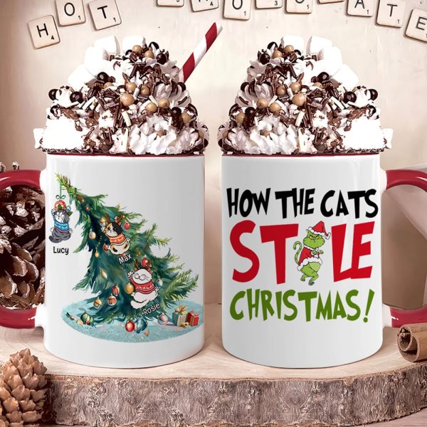 The Cats Stole Christmas- Personalized Accent Mug -Gift For Cat Lover- Christmas Gift- CC-AM11OZ-03htqn191023 The Cats Stole Christmas- Personalized Accent Mug -Gift For Cat Lover- Christmas Gift- CC-AM11OZ-03htqn191023