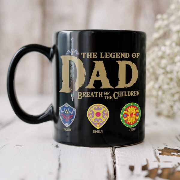 The Dad Legend 03naqn300523 Personalized Coffee Mug The Dad Legend 03naqn300523 Personalized Coffee Mug