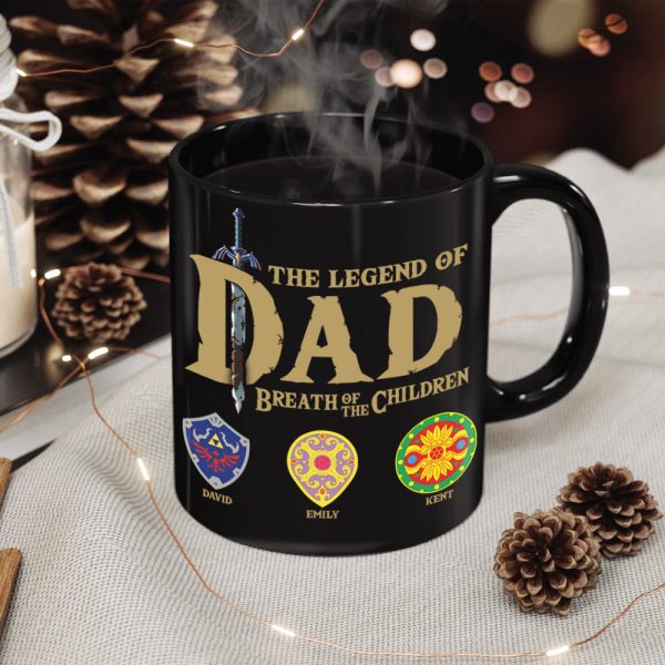 The Dad Legend 03naqn300523 Personalized Coffee Mug The Dad Legend 03naqn300523 Personalized Coffee Mug