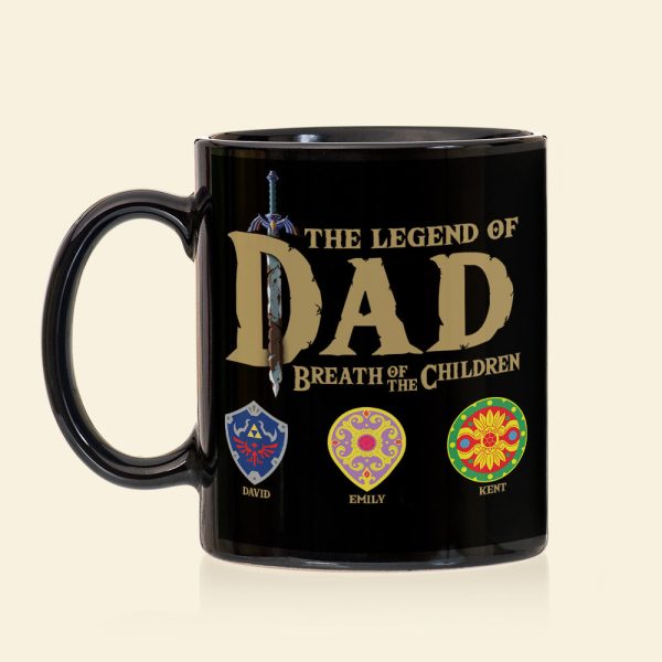 The Dad Legend 03naqn300523 Personalized Coffee Mug The Dad Legend 03naqn300523 Personalized Coffee Mug