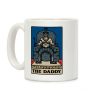 The Daddy Tarot Card Parody Coffee Mug The Daddy Tarot Card Parody Coffee Mug