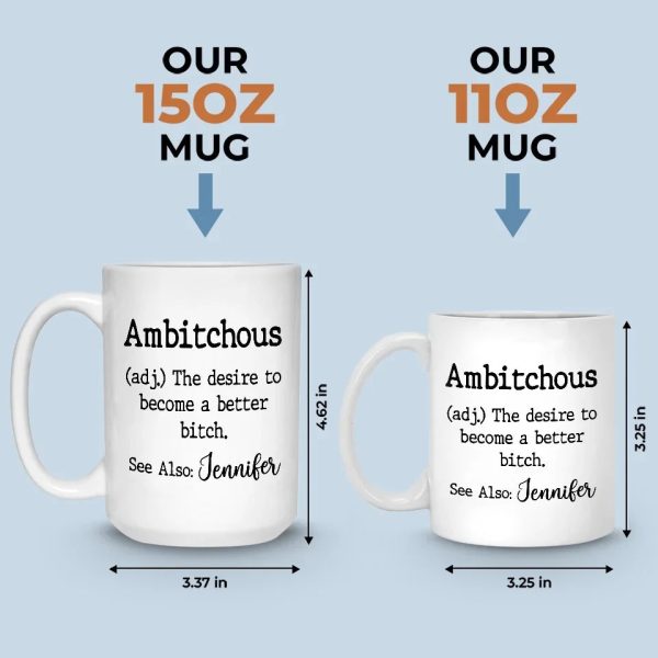The Desire To Become A Better - Friend Personalized Custom Mug - Christmas Gift For Best Friends, Sisters, Family Members, Coworkers The Desire To Become A Better - Friend Personalized Custom Mug - Christmas Gift For Best Friends, Sisters, Family Members, Coworkers