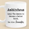 The Desire To Become A Better - Friend Personalized Custom Mug - Christmas Gift For Best Friends, Sisters, Family Members, Coworkers The Desire To Become A Better - Friend Personalized Custom Mug - Christmas Gift For Best Friends, Sisters, Family Members, Coworkers