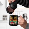 The Dog Father - Gift For Dog Dad, Dog Lovers - Personalized Black Mug The Dog Father - Gift For Dog Dad, Dog Lovers - Personalized Black Mug
