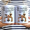 The Dog Times Best Dog Mom Ever - Personalized White Edge-to-Edge Mug The Dog Times Best Dog Mom Ever - Personalized White Edge-to-Edge Mug