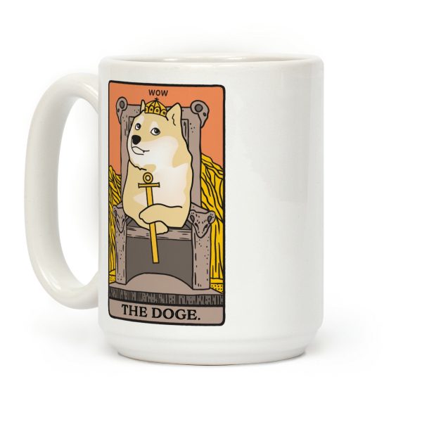 The Doge Tarot Parody Coffee Mug The Doge Tarot Parody Coffee Mug